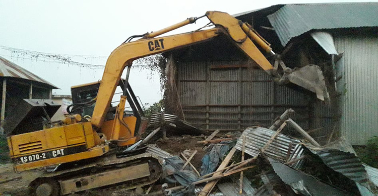 নাগরপুরে অবৈধ দখল উচ্ছেদ